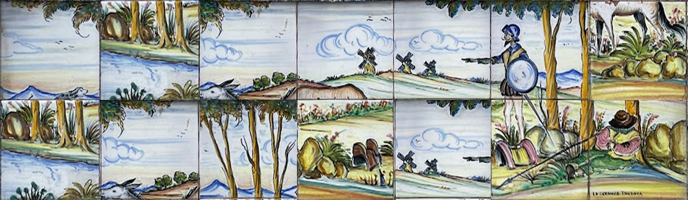 viñeta de El Quijote